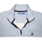 Mens Blue Nautica Blue Sail Quarter Zip Jumper