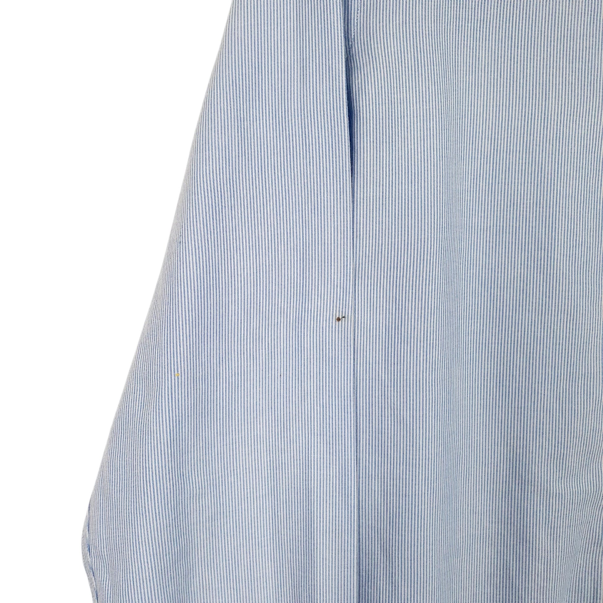 Mens Blue Massimo Dutti  Long Sleeve Shirt