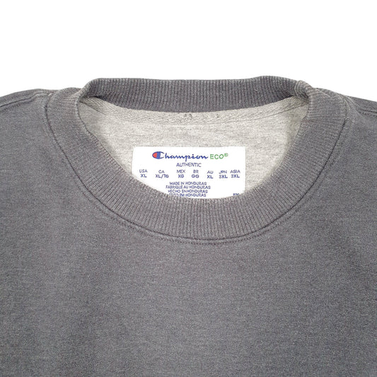 Mens Grey Champion  Crewneck Jumper