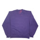 Mens Purple Champion New York University Spellout Crewneck Jumper