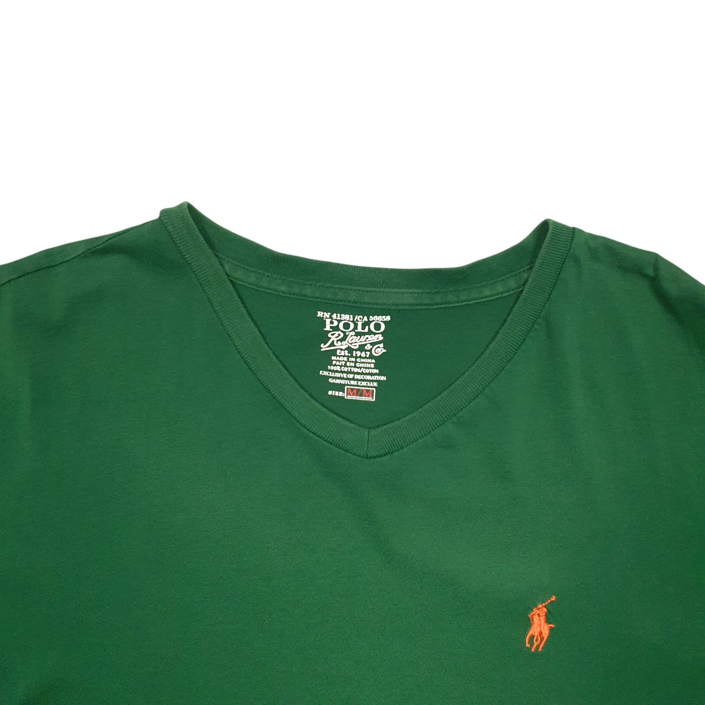 Mens Green Polo Ralph Lauren  Short Sleeve T Shirt