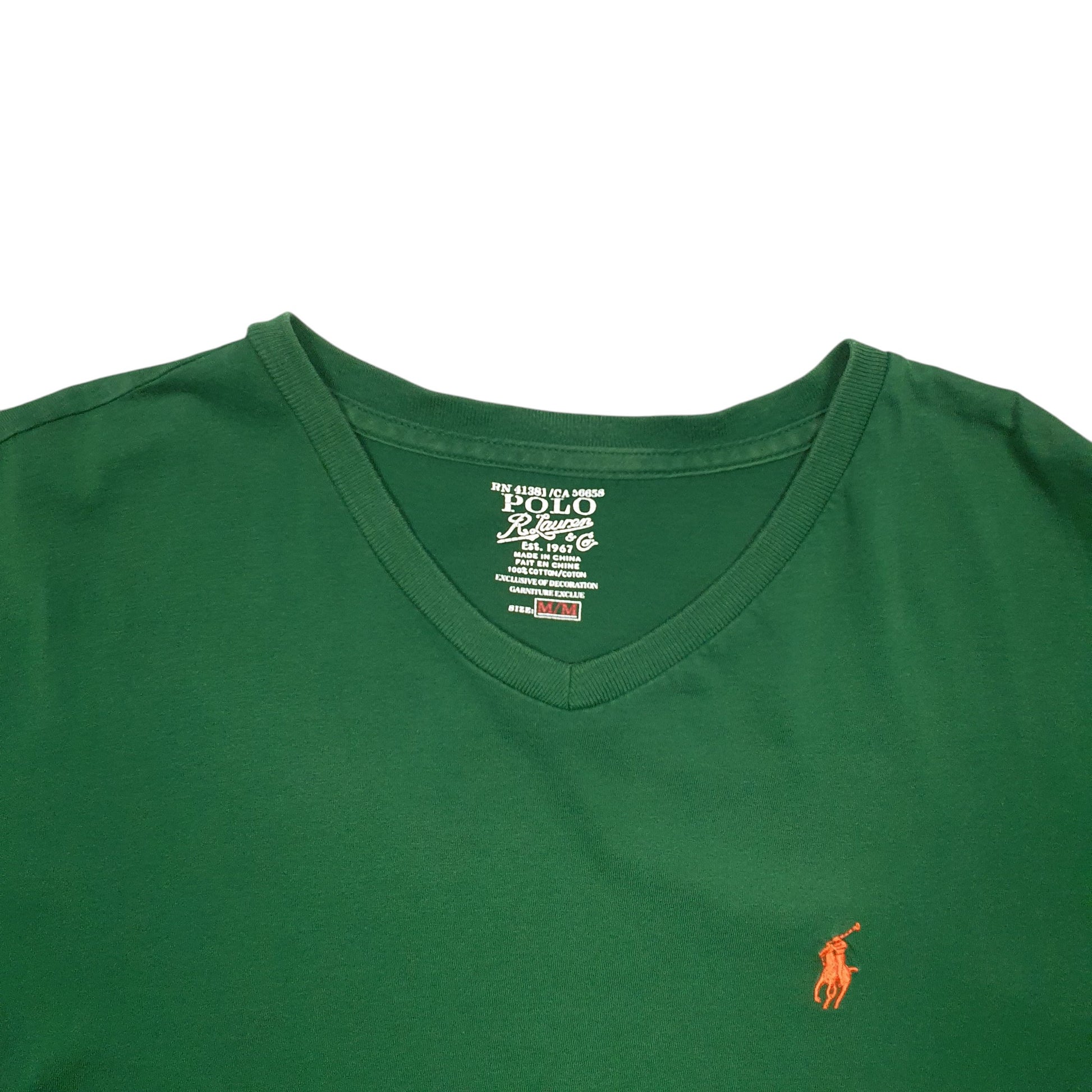 Mens Green Polo Ralph Lauren  Short Sleeve T Shirt