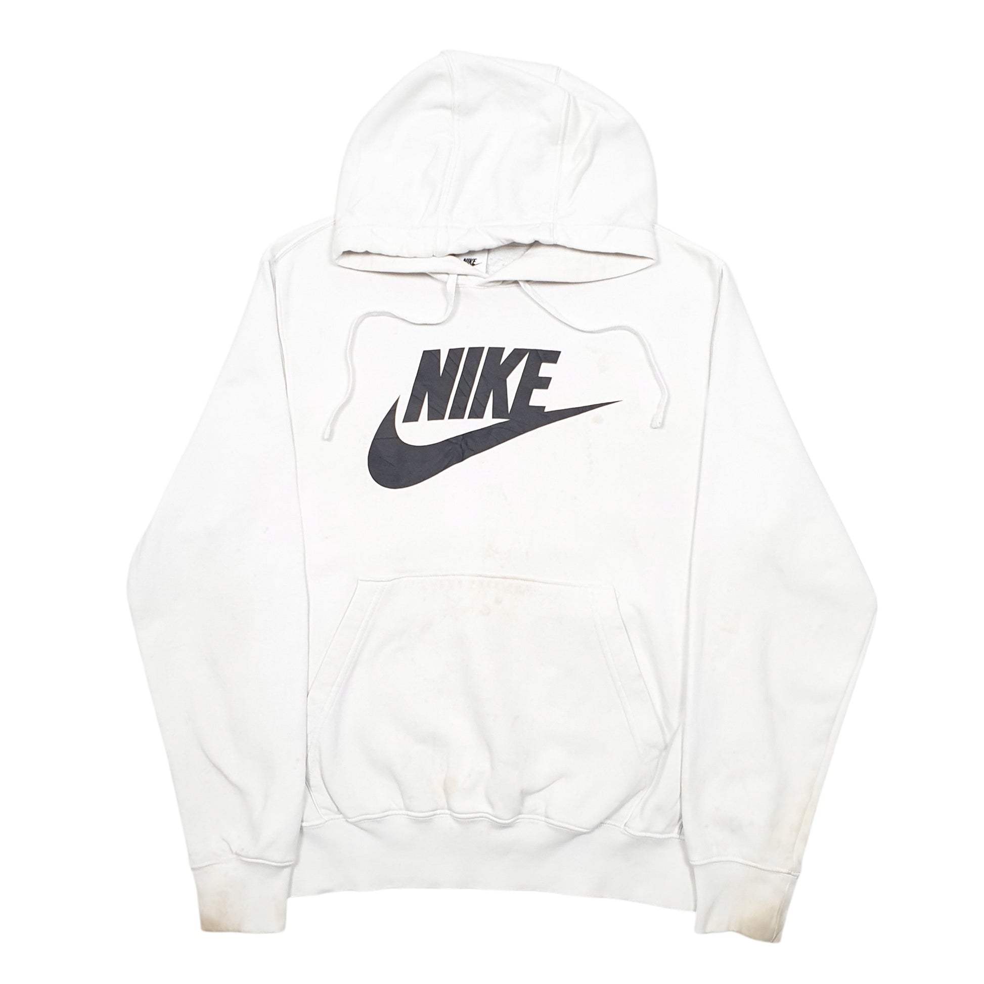 Mens White Nike  Hoodie Jumper