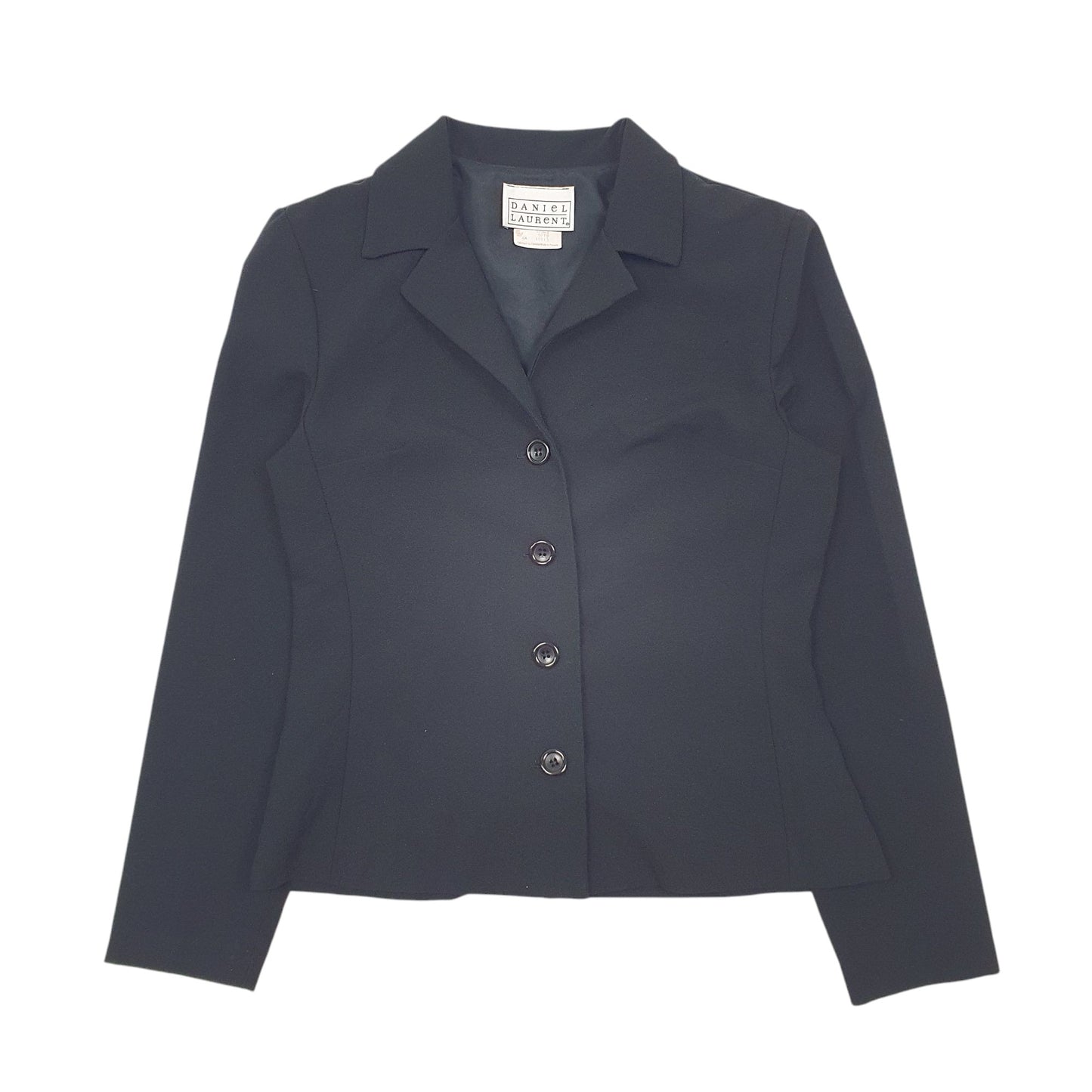 Womens Black Daniel Laurent Vintage  Coat