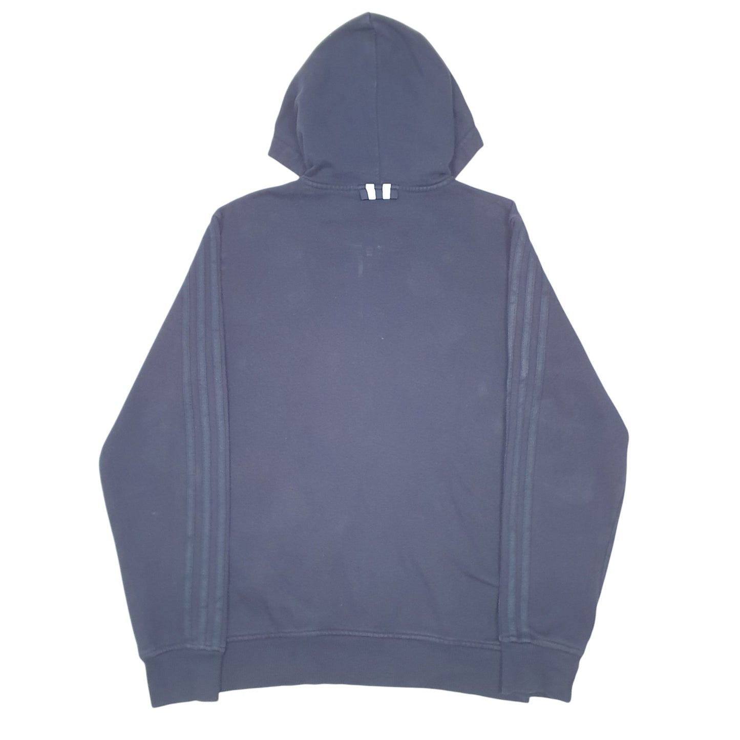 Mens Navy Adidas Hoodie Utah FC Full Zip Jumper