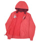 Womens Orange The North Face Spellout Full Zip Jumper