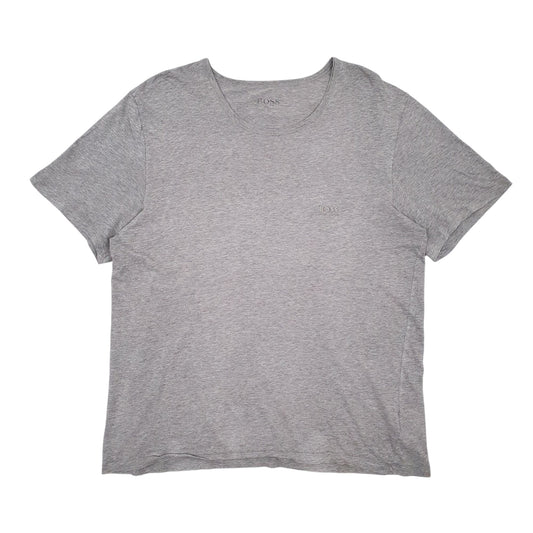 Mens Grey Hugo Boss  Short Sleeve T Shirt