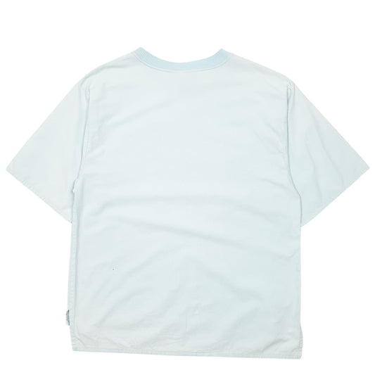 Mens Turquoise Breakaway Single Stitch Vintage 90s Boat Yachtsman Made In USA Short Sleeve T Shirt