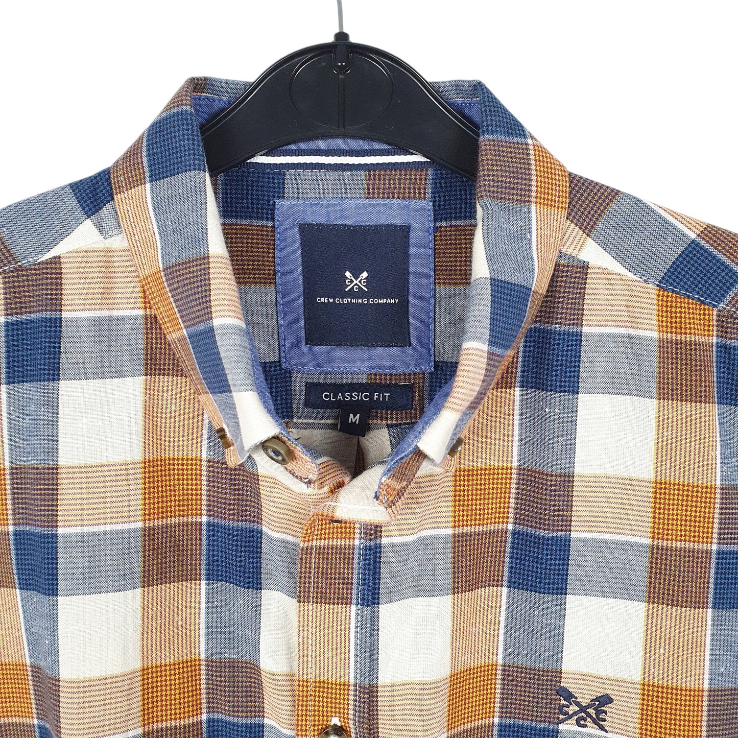 Mens Red Crew Clothing Company  Long Sleeve Shirt