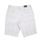 Mens Grey Quicksilver Houndstooth Check Surf Skate Chino Shorts