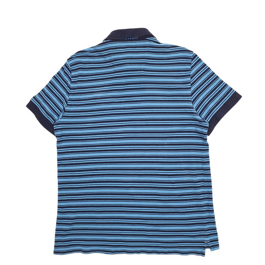 Mens Blue Nautica  Short Sleeve Polo Shirt