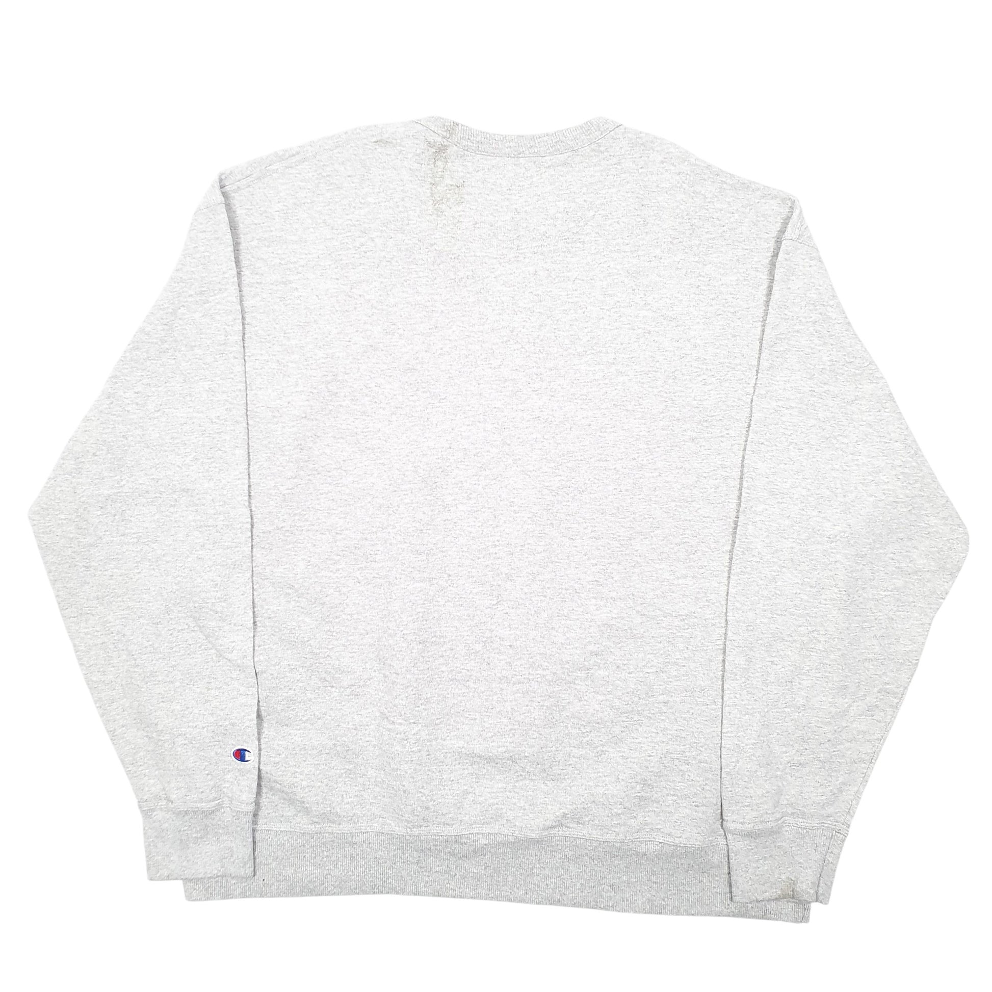 Mens Grey Champion  Crewneck Jumper