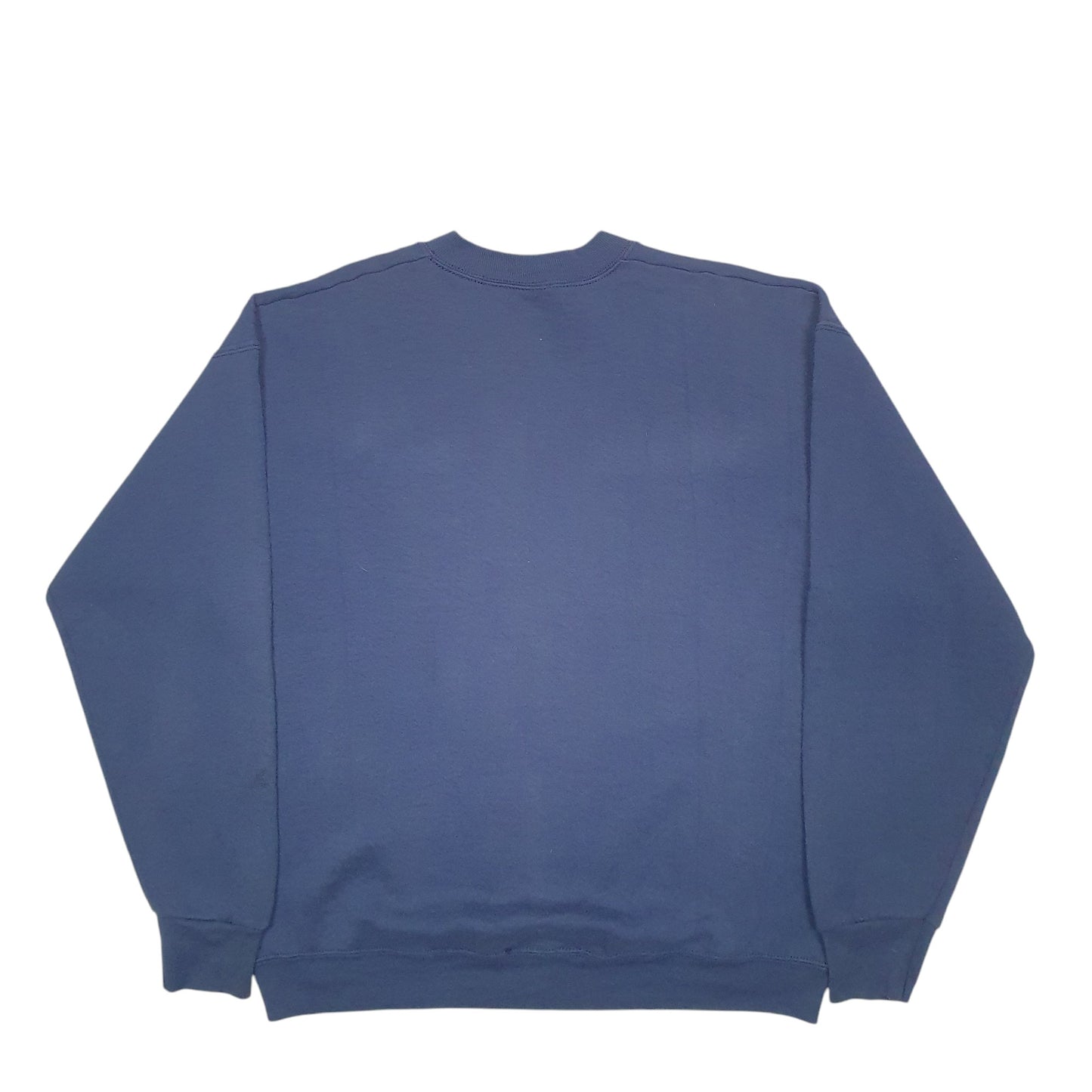 Womens Navy Fruit Of The Loom Papa Is My Name Spoiling Is My Game Made In USA Crewneck Jumper