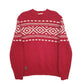 Womens Red XDye  Crewneck Jumper