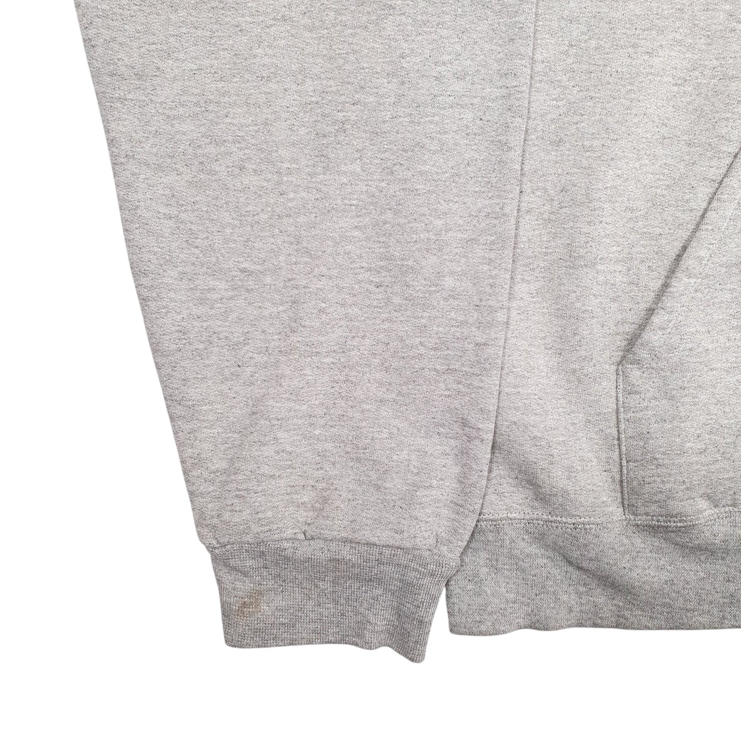 Mens Grey Champion Boxing Spellout Hoodie Jumper