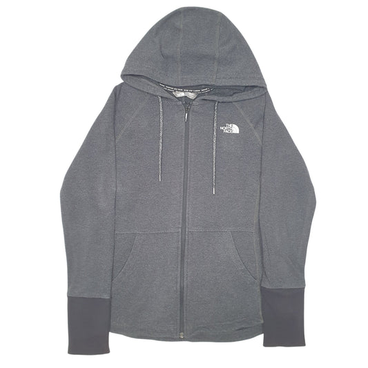 Womens Grey The North Face Hoodie Full Zip Jumper