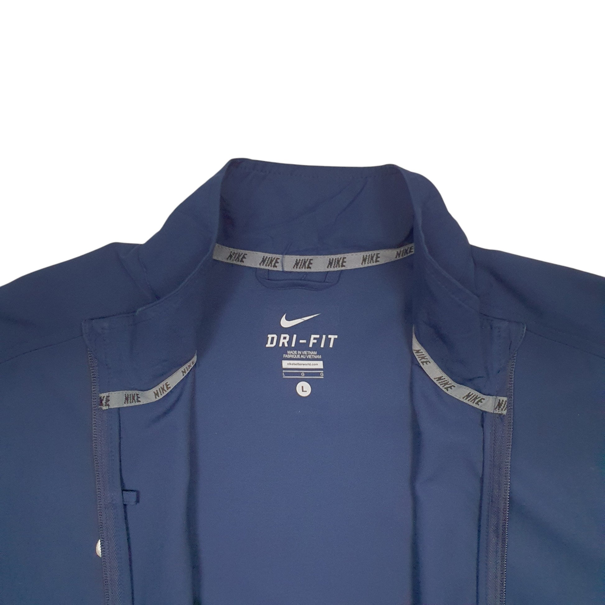 Mens Navy Nike Dri-Fit  Coat