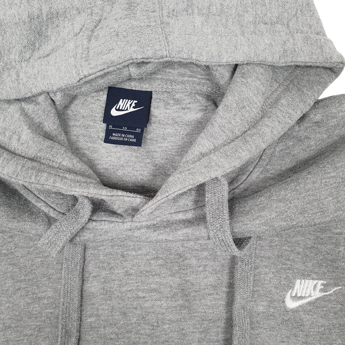 Mens Grey Nike  Hoodie Jumper