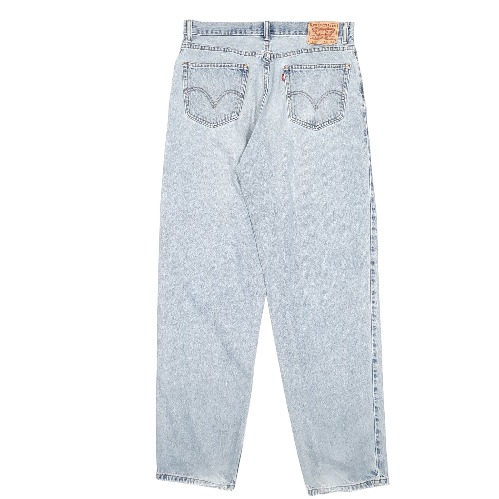 Mens Blue Levis  560 JeansW34 L36