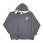Mens Black NFL Hoodie Philadelphia Eagles American Football Full Zip Jumper