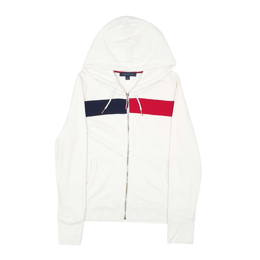 Womens Cream Tommy Hilfiger  Full Zip Jumper