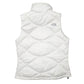 Womens White The North Face Goose Puffer Vest 550  Coat