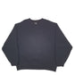 Mens Black Fruit Of The Loom  Crewneck Jumper