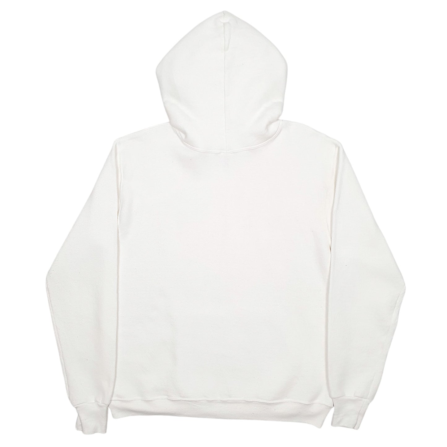 Mens White Russell Athletic Stanford Spellout Made In USA Vintage 90's Hoodie Jumper