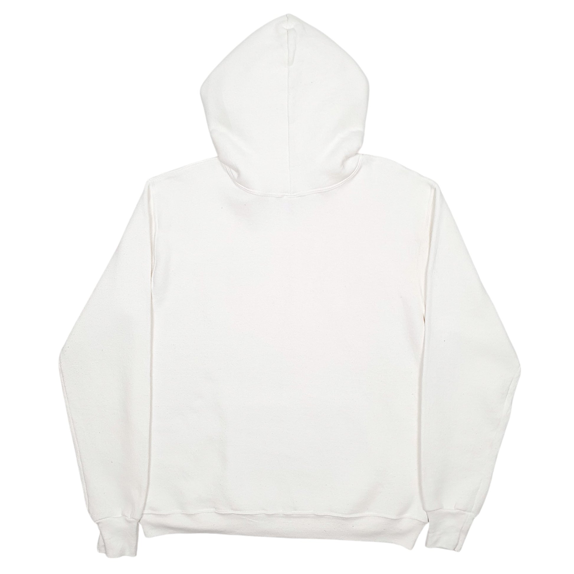 Mens White Russell Athletic Stanford Spellout Made In USA Vintage 90's Hoodie Jumper