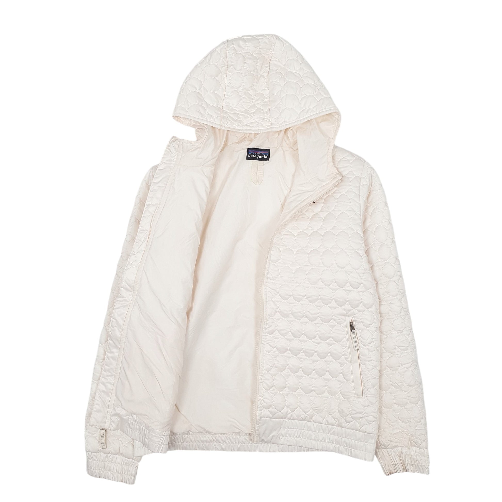 Womens Cream Patagonia   Coat