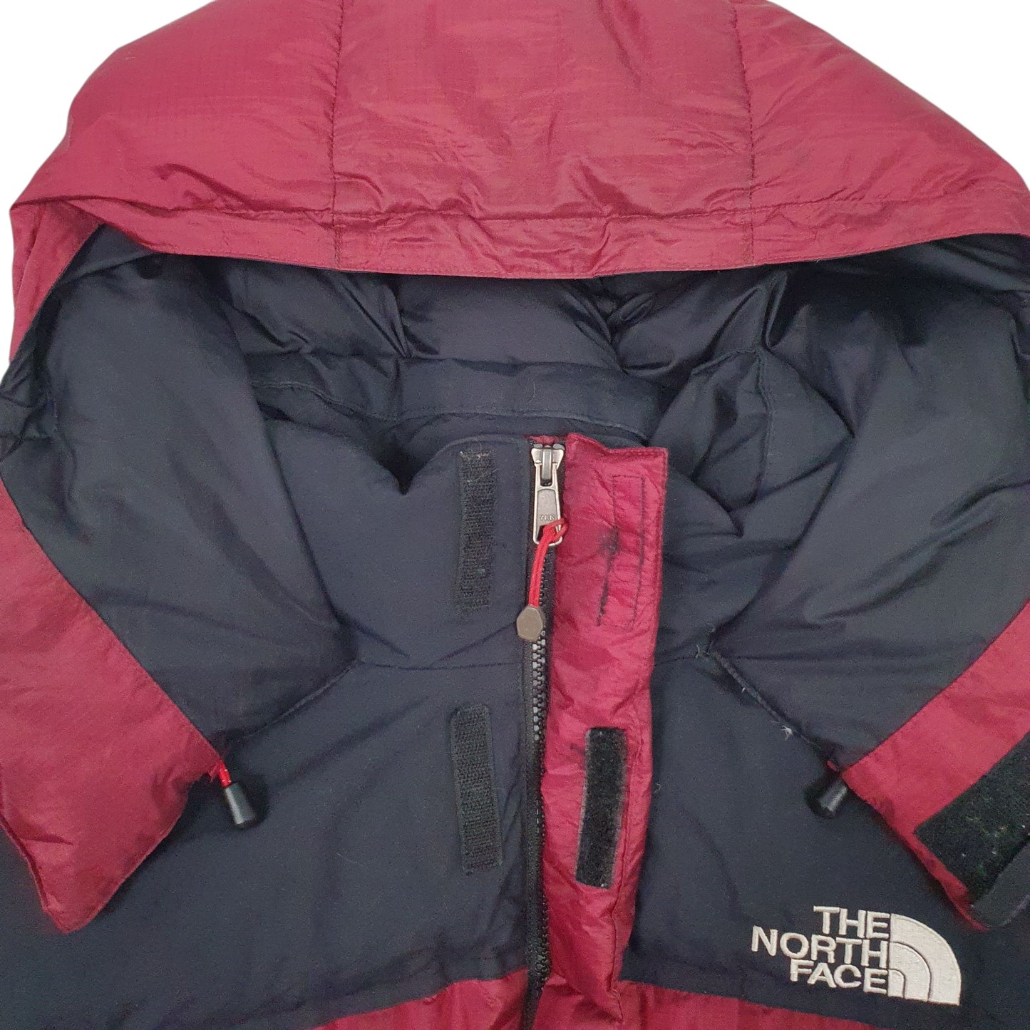 Mens Burgundy The North Face Baltoro Summit Series Windstopper Hoodie Coat