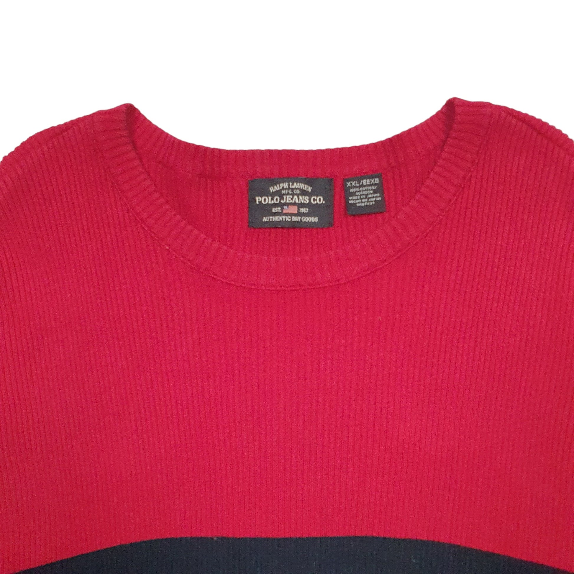 Mens Red Ralph Lauren Polo Knit Crewneck Jumper