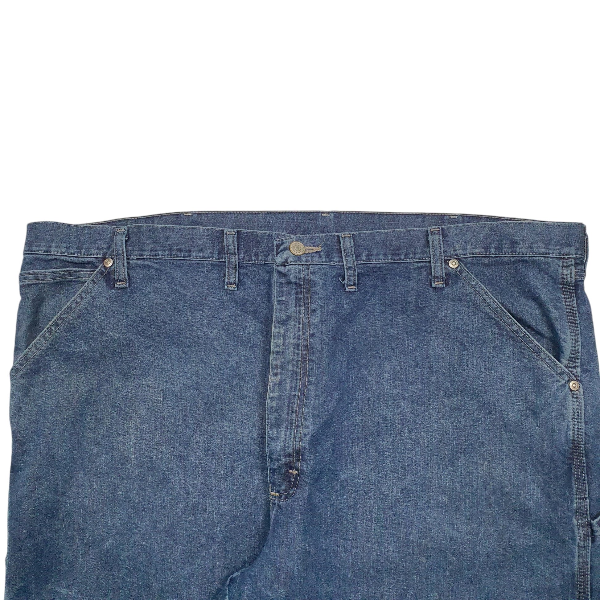 Mens Blue Wrangler Carpenter Workwear Relaxed JeansW44 L32