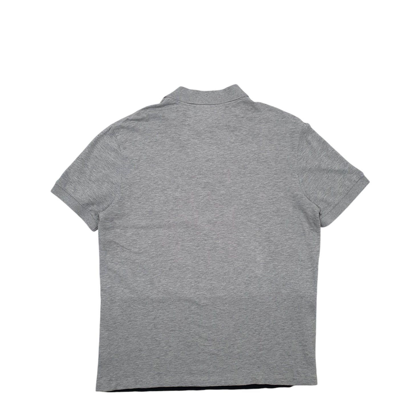 Mens Grey Lacoste  Short Sleeve Polo Shirt