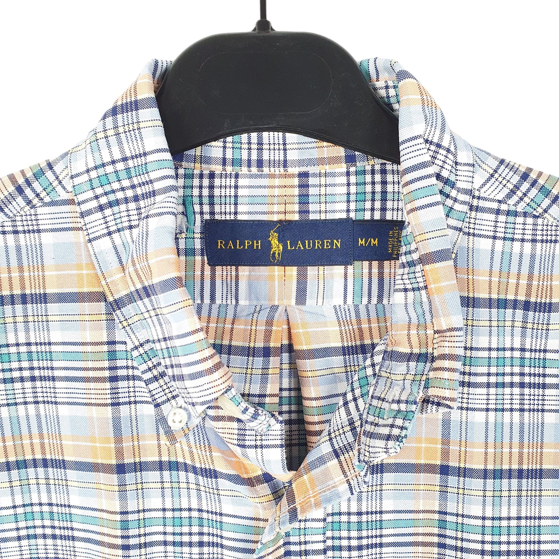 Mens Blue Ralph Lauren  Long Sleeve Shirt