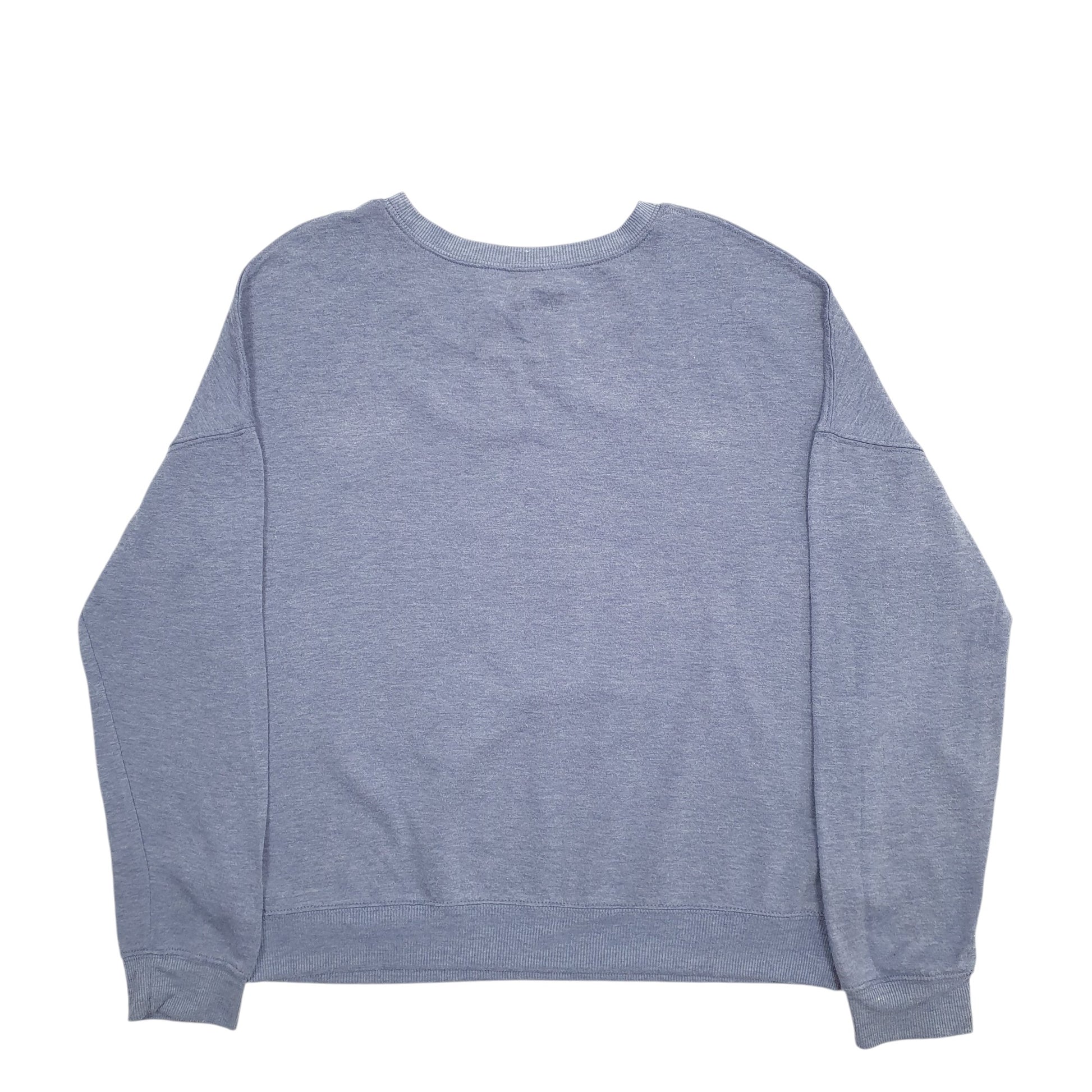 Womens Blue Disney Mickey Mouse Crewneck Jumper