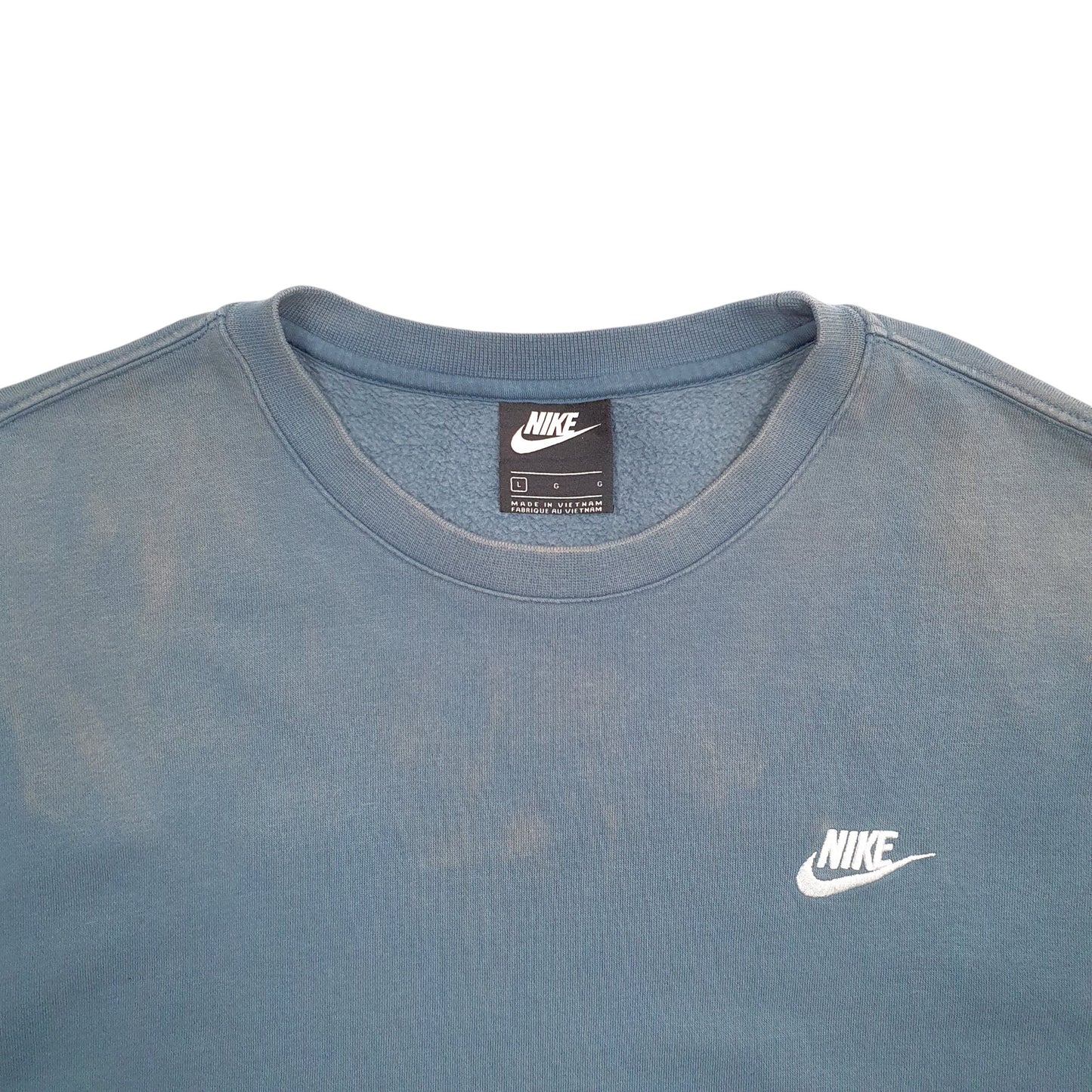 Mens Blue Nike  Crewneck Jumper