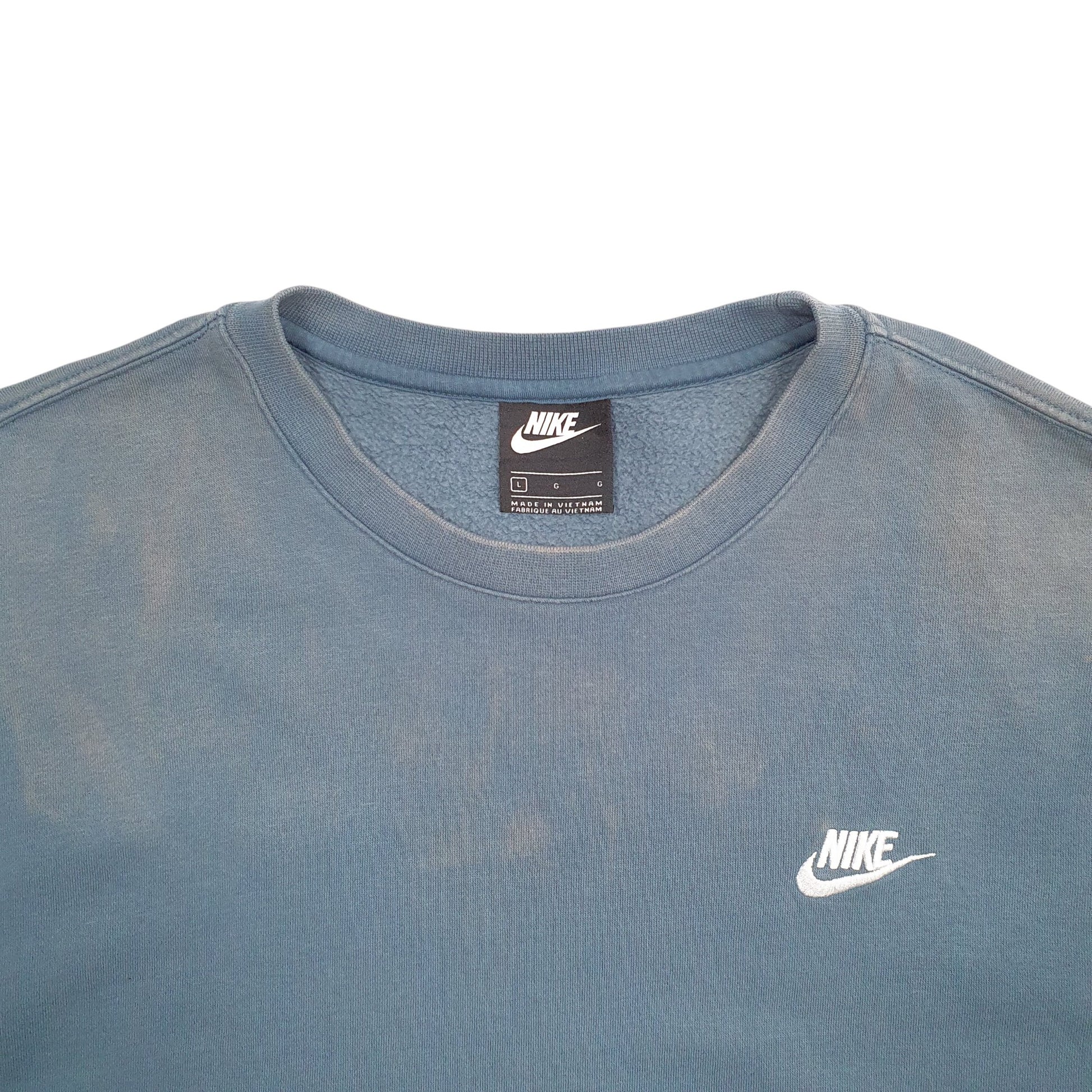 Mens Blue Nike  Crewneck Jumper