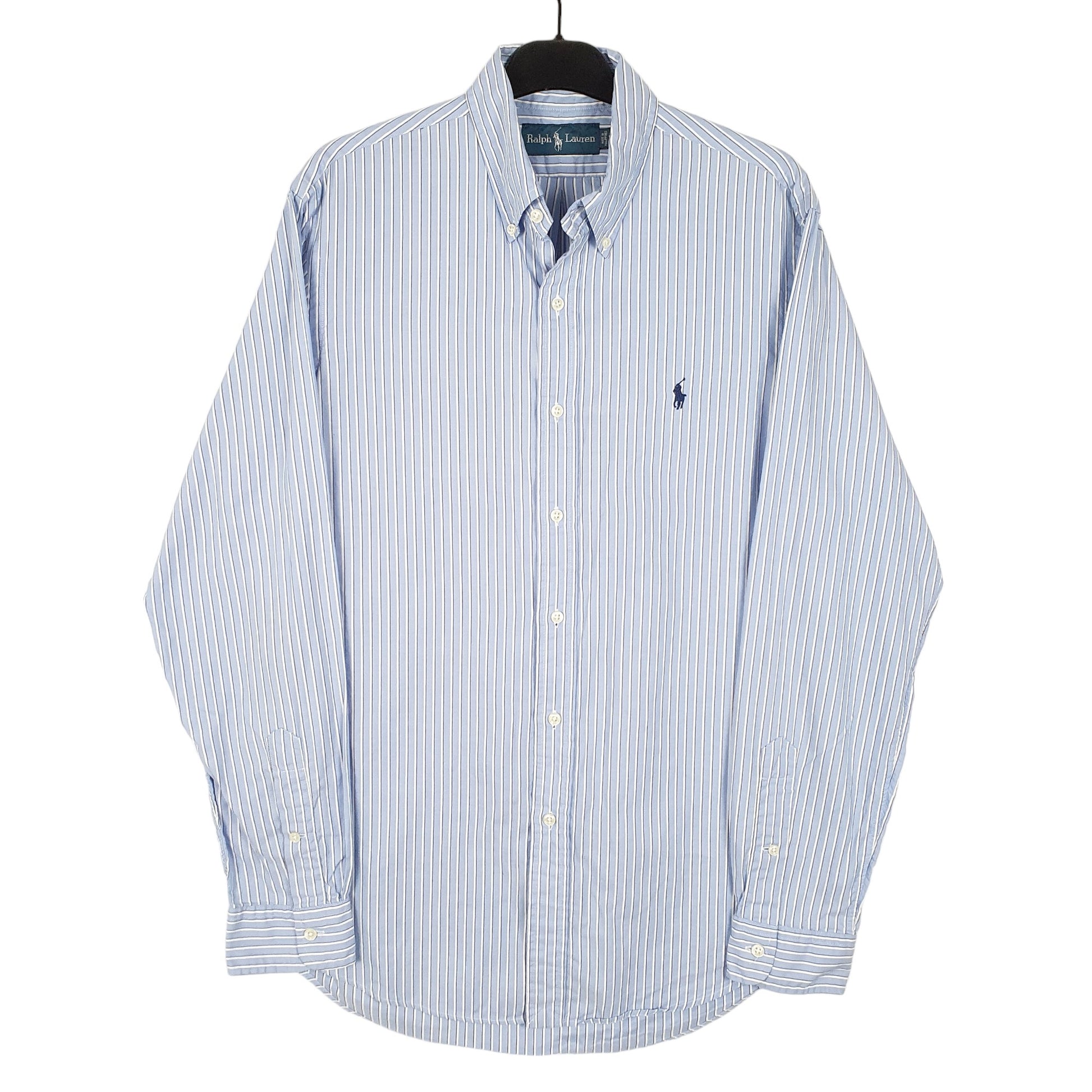 Mens Blue Ralph Lauren  Long Sleeve Shirt