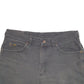 Mens Black Lee  Denim Shorts