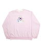Womens Pink Decorated Originals Snowmen Crewneck Jumper