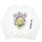 Mens White American Classics Def Leppard Spellout Crewneck Jumper