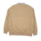 Mens Beige Penguin Bomber Windreaker  Coat