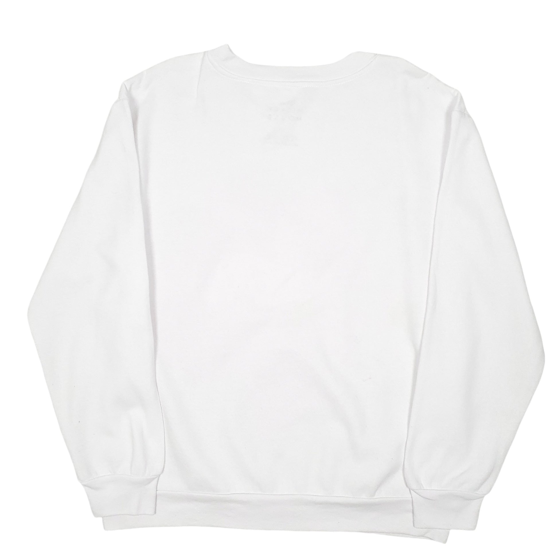 Womens White Disney Mickey Mouse Crewneck Jumper