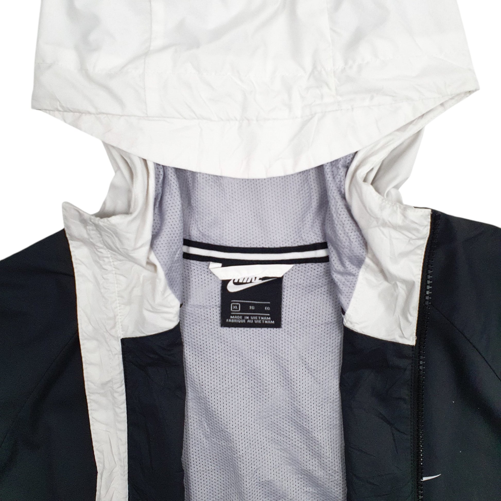 Mens White Nike   Coat