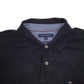 Mens Black Tommy Hilfiger  Short Sleeve Polo Shirt