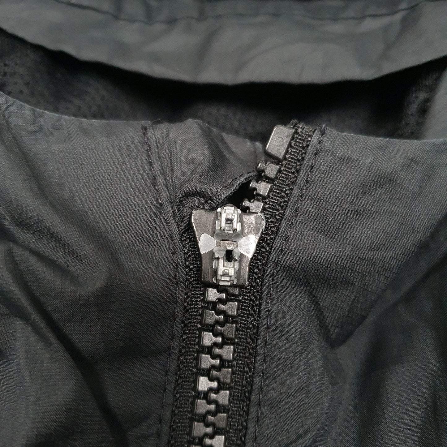 Mens Black Nike Windrunner Lightweight Hooded  Coat
