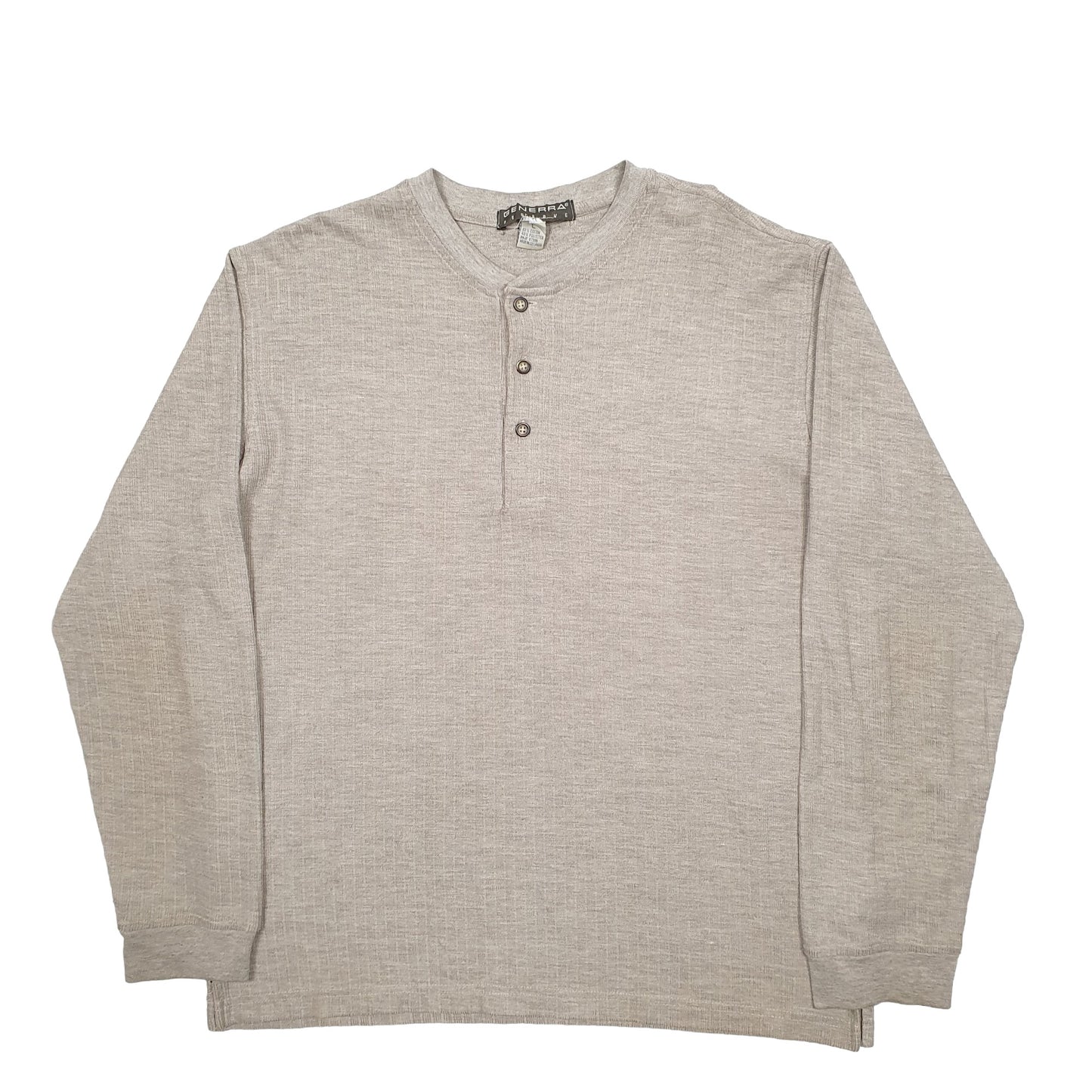 Mens Grey Generra Reserve  Crewneck Jumper