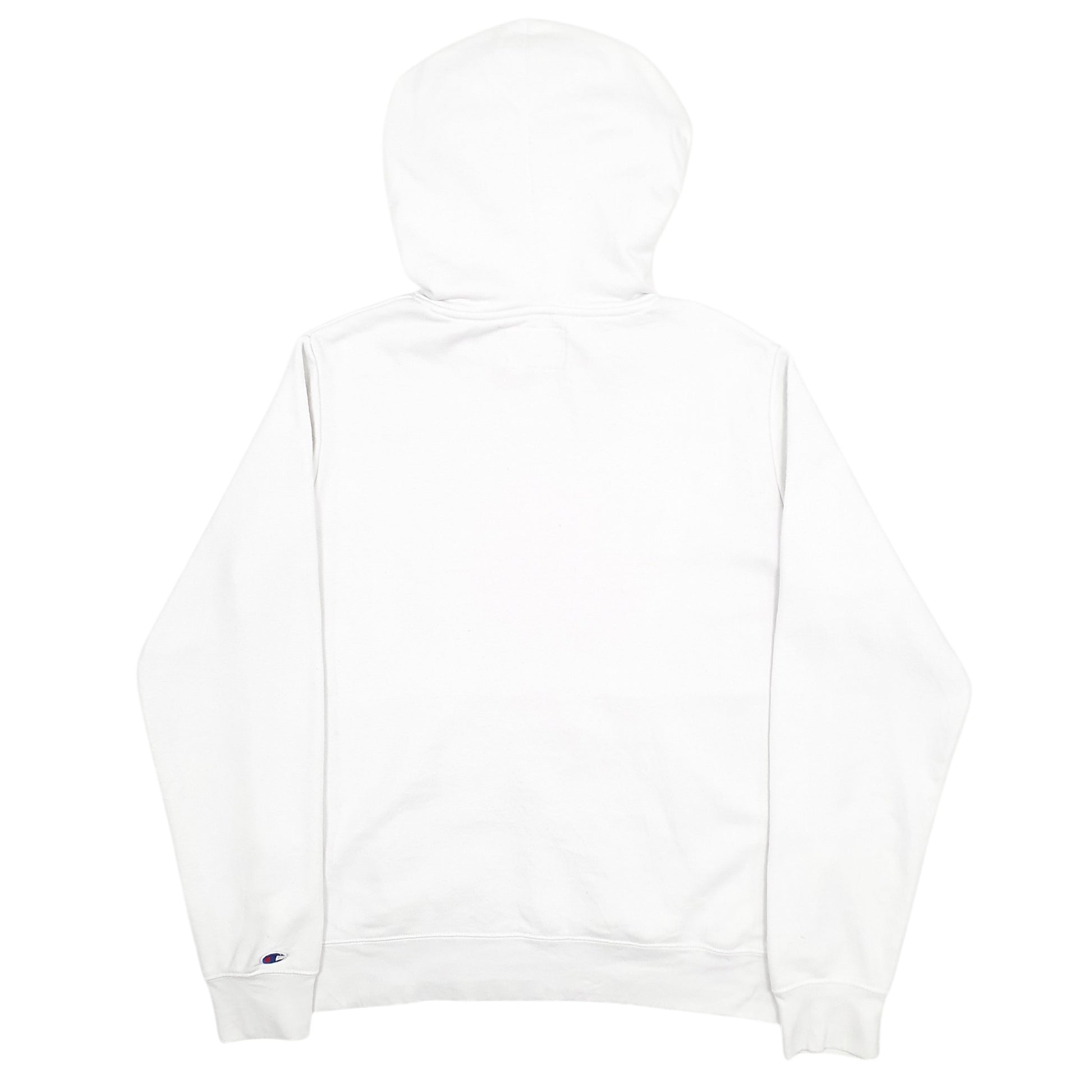 Mens White Champion  Hoodie Jumper