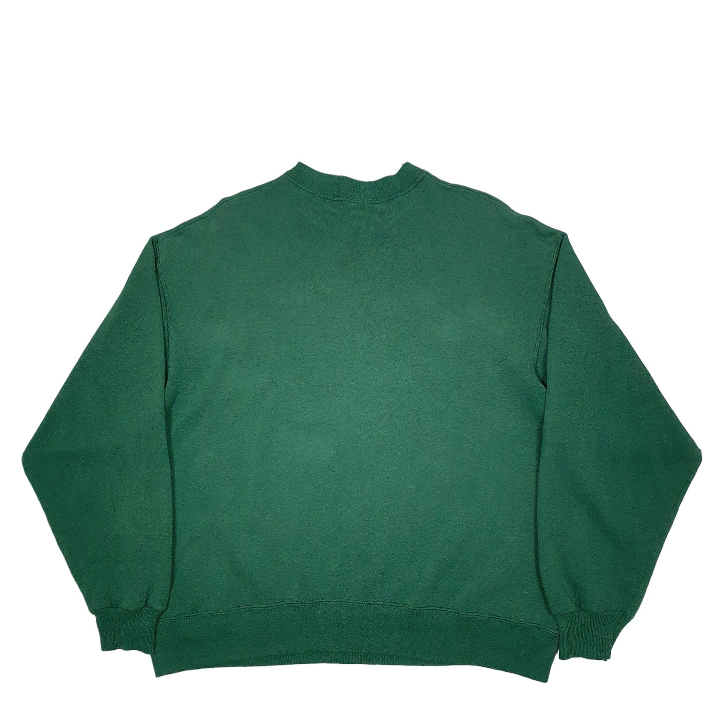 Mens Green Hanes Vintage 90's Mayberry North Carolina Crewneck Jumper